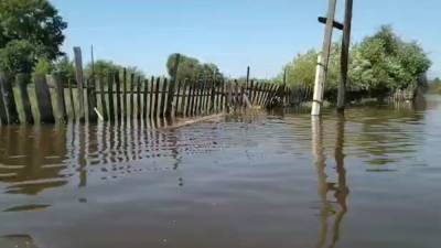 Киргизское село оказалось под угрозой затопления после прорыва дамбы