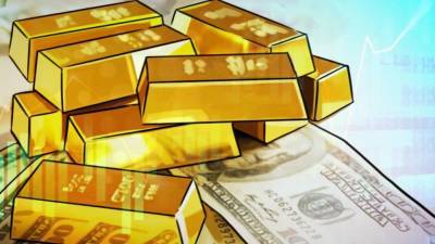 Снижение курса доллара отразилось на стоимости золота