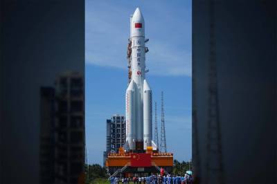 Обломки китайской космической ракеты возможно упадут в Туркменистане