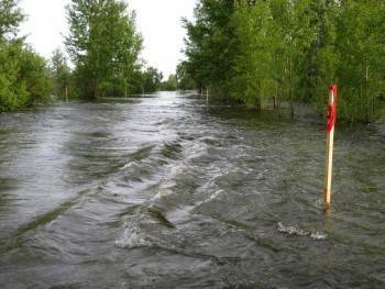Сильные дожди вновь вызовут повышение уровня воды в реках Вологодской области