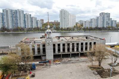 Южный речной вокзал Москвы обновят в 2022 году
