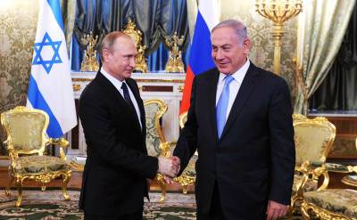 Путин и Нетаньяху обменялись поздравлениями по случаю годовщины Победы в ВОВ