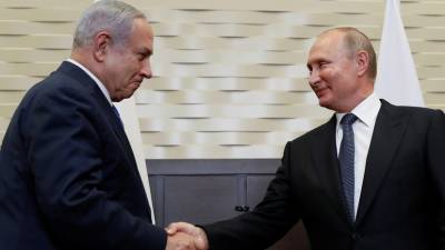 Путин и Нетаньяху обменялись поздравлениями по случаю годовщины Победы