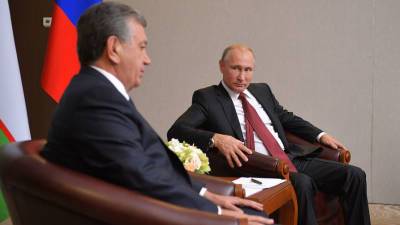 Президенты России и Узбекистана провели телефонные переговоры