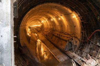 Проложен участок тоннеля БКЛ под станцией «Печатники» салатовой ветки метро