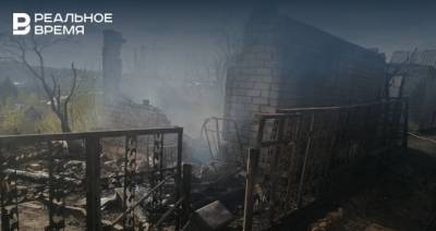 В Челнах в СНТ «Кама» ликвидировали открытое горение