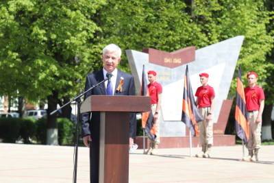 Владимир Евланов принял участие в церемонии перезахоронения останков 22 неизвестных солдат в Динской
