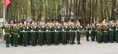 В Смоленске прошла генеральная репетиция парада Победы