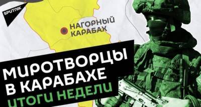 Как прошла неделя миротворческой операции в Карабахе – видео