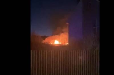 Пожар произошел в Подновье в Нижнем Новгороде