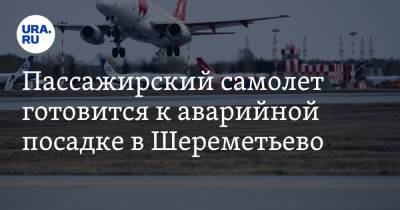 Пассажирский самолет готовится к аварийной посадке в Шереметьево