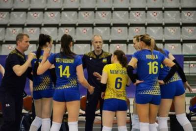 Украинские волейболистки с победы начали отбор на чемпионат Европы
