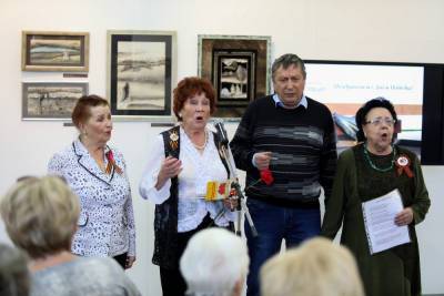 Поэтов-фронтовиков вспомнили в преддверии Дня победы в музее книги Чехова