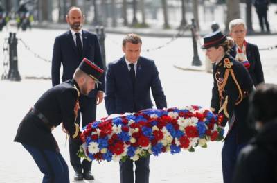 Президент Франции возглавит национальную церемонию в честь 76-й годовщины Победы