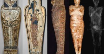 Семимесячный плод в саркофаге: впервые в истории найдена мумия беременной женщины — фото