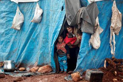 Россия призвала спасти детей в сирийском лагере беженцев