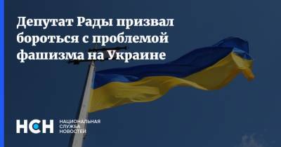 Депутат Рады призвал бороться с проблемой фашизма на Украине
