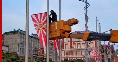 Проверку "неправильных" флагов ко Дн Победы начали во Владивостоке