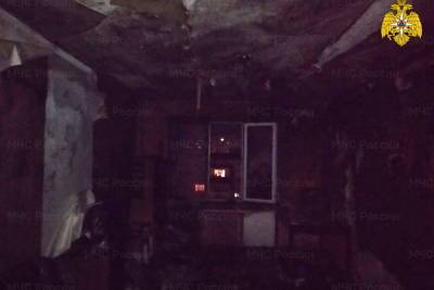 В Смоленске из-за неосторожного курения вспыхнула квартира