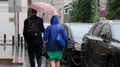 Сильнейший за 25 лет ливень пройдет в субботу в Москве