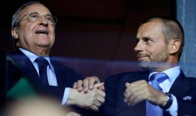 Президент UEFA предложил исключить на 2 года из еврокубков Барселону, Реал и Ювентус