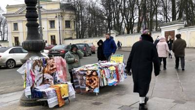 Смольный ликвидировал точки незаконной торговли в пяти районах Петербурга