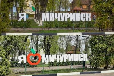 Мичуринцы восстановили арт-объект на главной площади города