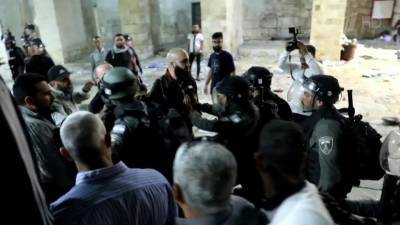 В Восточном Иерусалиме произошли столкновения между палестинцами и полицией Израиля