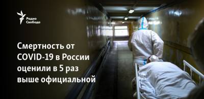 Смертность от COVID-19 в России оценили в 5 раз выше официальной