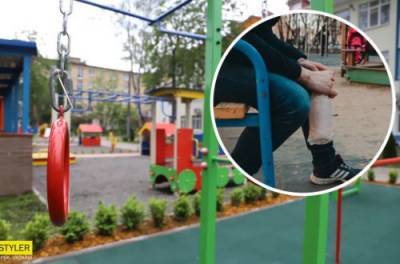 В Одессе пьяные атаковали ребенка на детской площадке. ВИДЕО