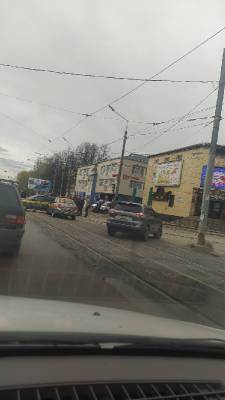 ДТП в Смоленске создали серьезные помехи трамваям