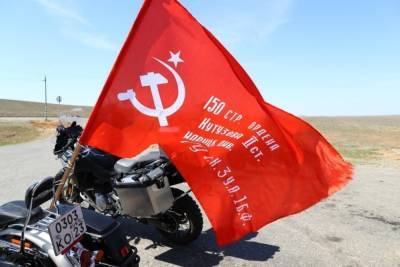 Игорь Бабушкин проехал на мотоцикле до Хулхуты