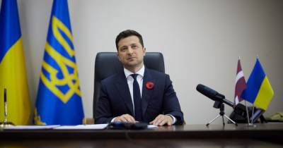 Зеленский и президент Латвии подписали декларацию о европерспективе Украины
