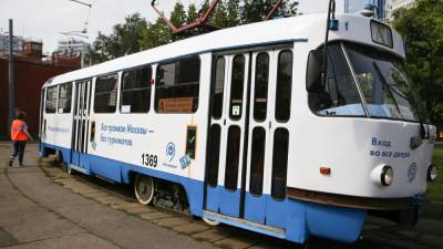 Первые односекционные трамваи появились на северо-западе Москвы