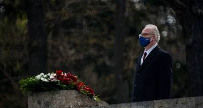 "Самые пострадавшие": латышский парадокс в День Европы на Братском кладбище Риги