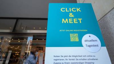 «Click & Meet»: в Дюссельдорфе снова можно делать покупки
