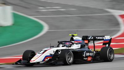Смоляр прокомментировал аварию во второй гонке Формулы 3 в Испании