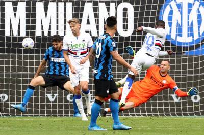 Интер — Сампдория 5:1 видео голов и обзор матча чемпионата Италии