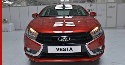 Новые фотографии рестайлинговой Lada Vesta появились в интернете