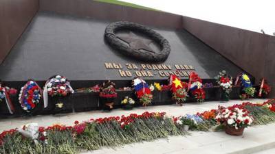 Зрелищное шоу с тысячью дронами прошло над Ржевским мемориалом ко Дню Победы
