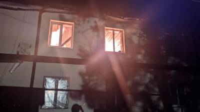 Пожар в многоквартирном доме в селе Табачное в Крыму локализован