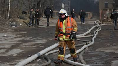 Пожар в многоквартирном доме в Крыму локализован