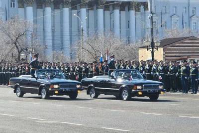 Парад к 76-ой годовщине Дня Победы прошел в Чите