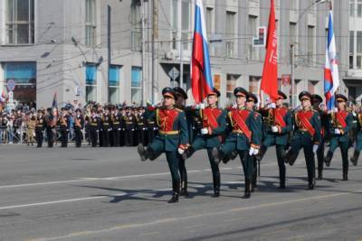 В Новосибирске военный парад Победы покажут в режиме онлайн