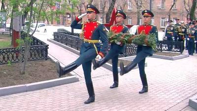 Парад войск в честь 76-й годовщины Победы в ВОВ прошел в Хабаровске