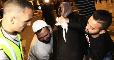 В жестких столкновениях на Храмовой горе в Иерусалиме пострадали еще 90 палестинцев: видео