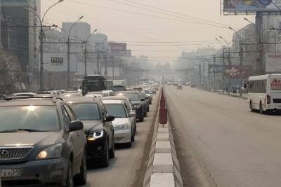 В день Победы уровень загрязнения воздуха в Новосибирске вырос до 7 баллов