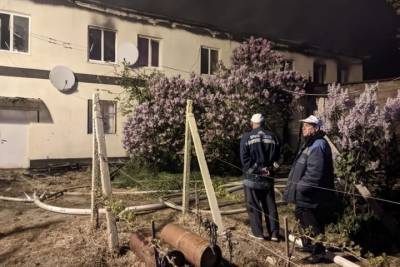 Пожар в многоквартирном доме в Крыму ликвидировали
