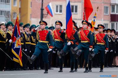 В Южно-Сахалинске начали праздновать День Победы