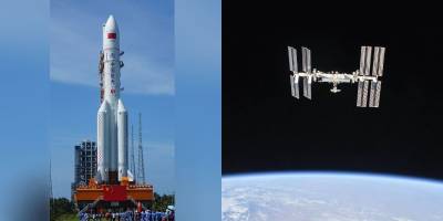 Китайская ракета Long March-5B упала в Индийский океан, НАСА и Axiom Space продают полет США-МКС - ТЕЛЕГРАФ